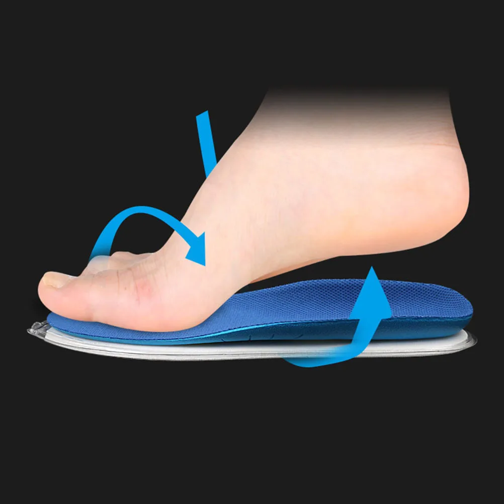 

Shock Absorption Insoles Tpu Foot Damping Sports Insoles Care Insert For Walking Running Sports 44-45