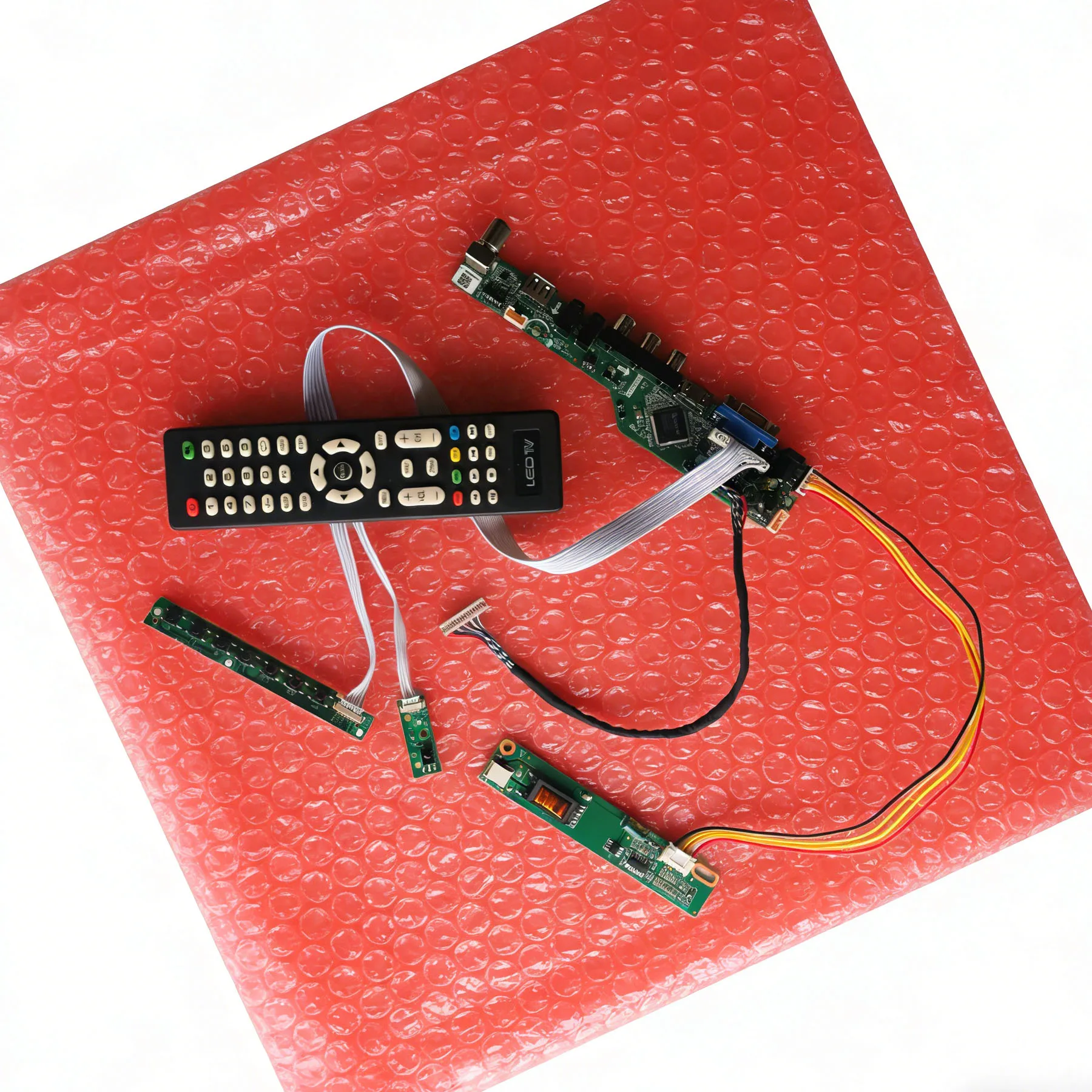 

Drive Controller Board Fit LTD121EC3L LTD121ECAK LTM12C505K LTD121EA41 LVDS 20-Pins 1-CCFL HDMI+VGA+AV+USB 1024x768 1024*768 Kit