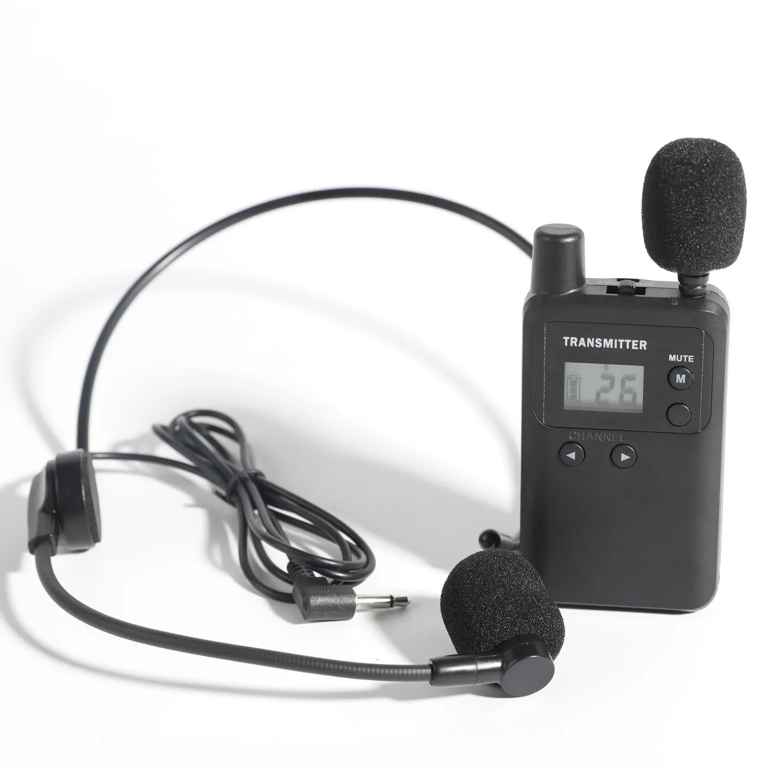 Wireless Whisper Tour Guide System 1 Transmitter 15 Receivers 1 Charger for Simultaneous Interpretation Conference Translation