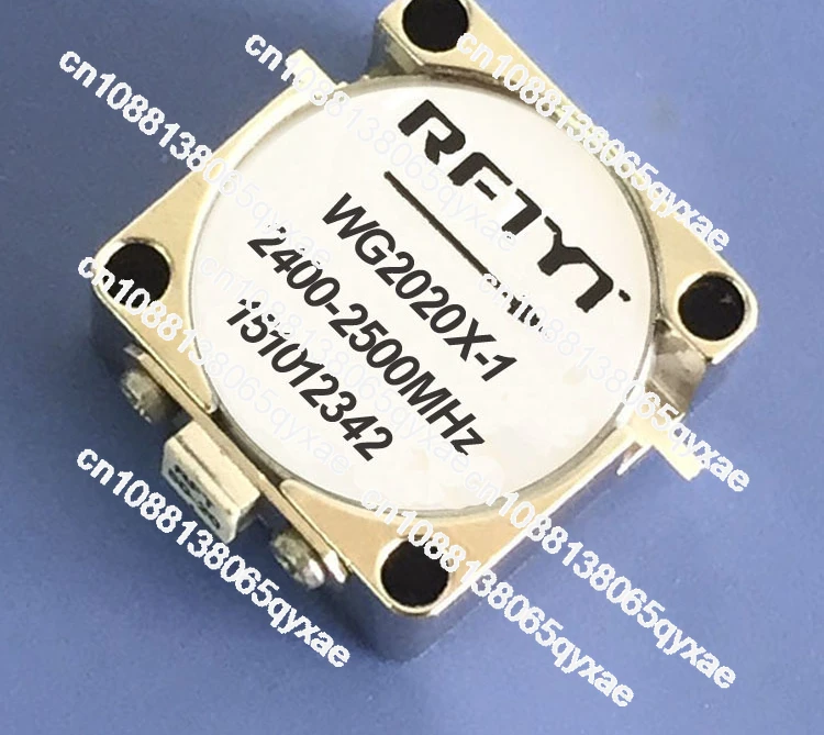 Clockwise RFTYT WG2020X-1 2400-2500MHz  151012342 RF Microstrip Line Isolator Circulator 2.4GHz