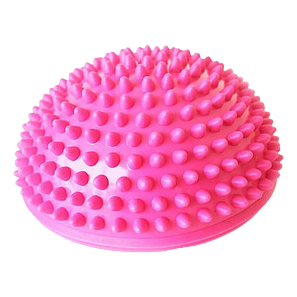 Touch Training Stepping Stones Toys Anti-slip Colorful Balance River Stones Half Spherical Sphere Soft Balance Training Ball Kid