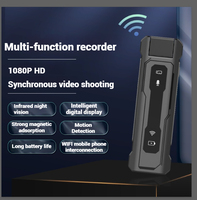 1080P Outdoor Sports Camera Anti-Shake 10x Optical Zoom WiFi IR Night Vision Noise Reduction Lens Flip 180° Sports Camera