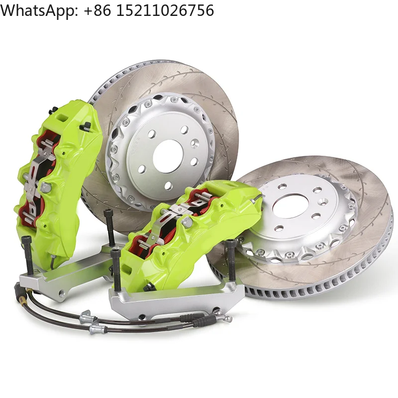 Racing Brakes GT6 Brake Caliper 8657 6 Piston 380MM 390MM Steel Discs for Hyundai Tucson Elantra N IONIQ 5N I30N I50N Terracan
