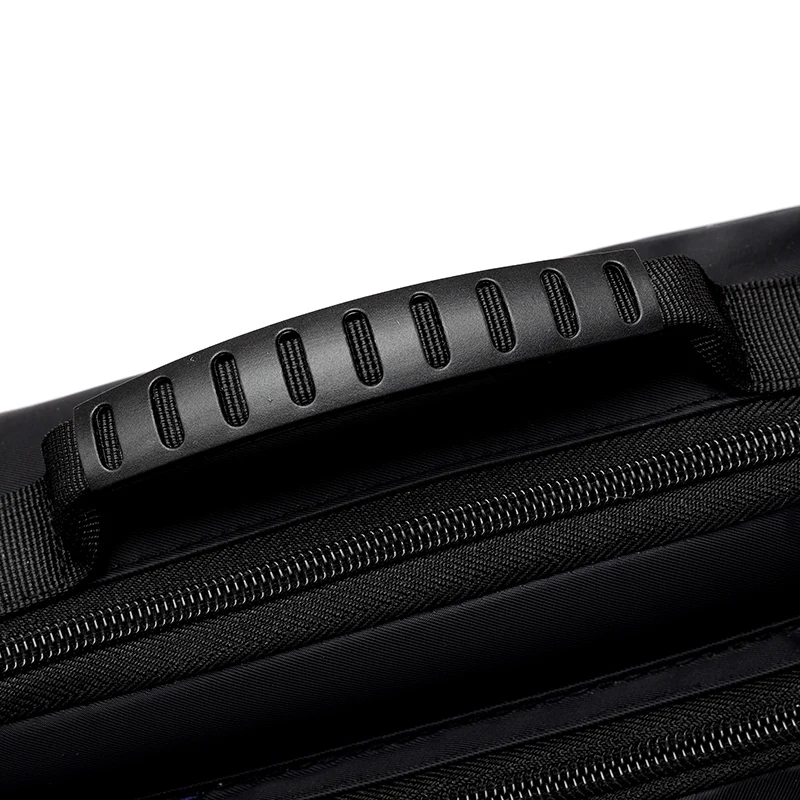 Wasserdichte Herren-Umhängetasche mit großem Fassungsvermögen – Robuste Nylon-Umhängetasche mit mehreren Taschen für Reisen und Arbeit – Detail 13
