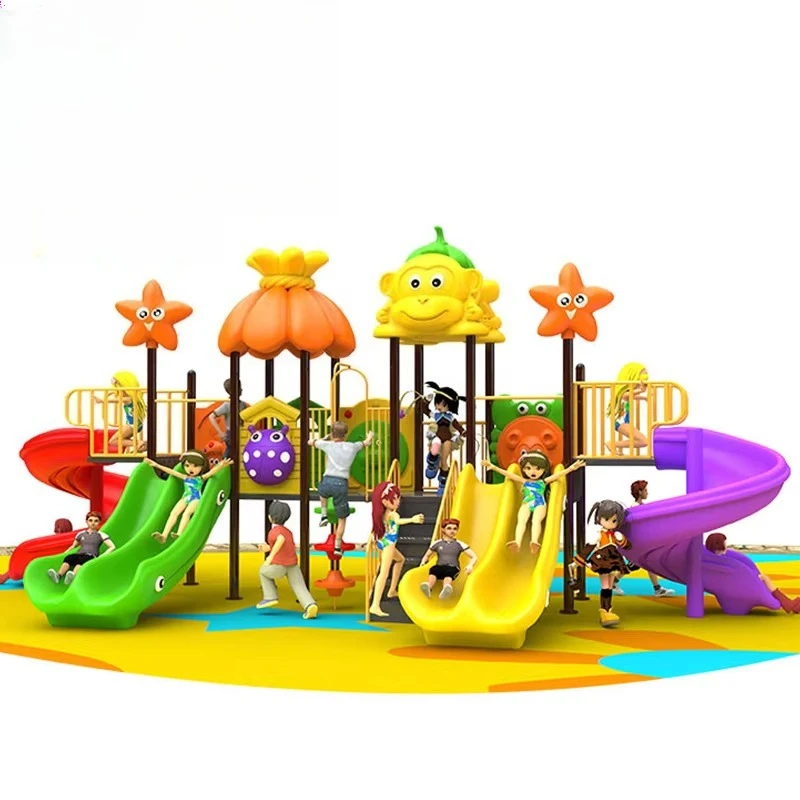 Outdoor Playground Equipment Children's  Plastic Slide for Outdoor Kids Plastic Outdoor Children Playground