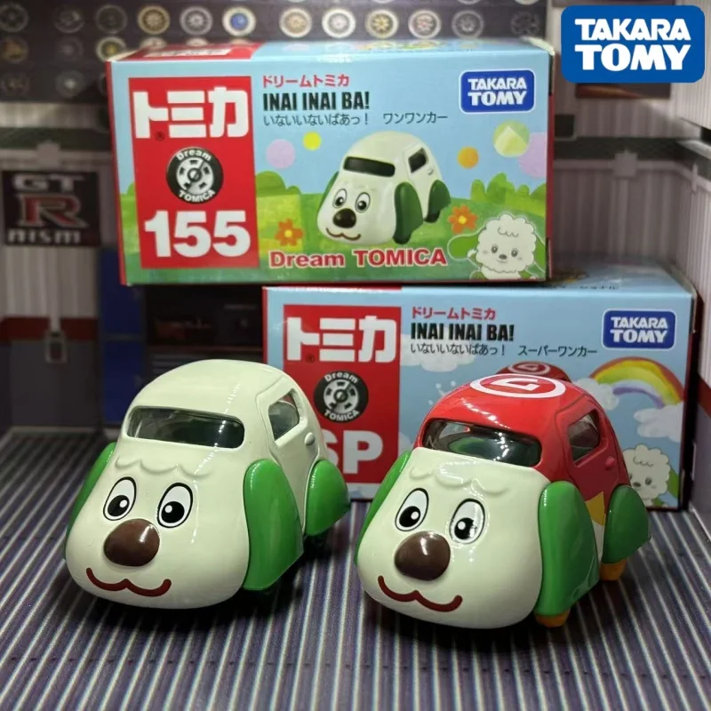 

TOMICA TAKARA TOMY Dream Series Sp 155 Hide-And-Seek Super Woof Woof Cartoon Alloy Car Model Birthday Gift Toy Car