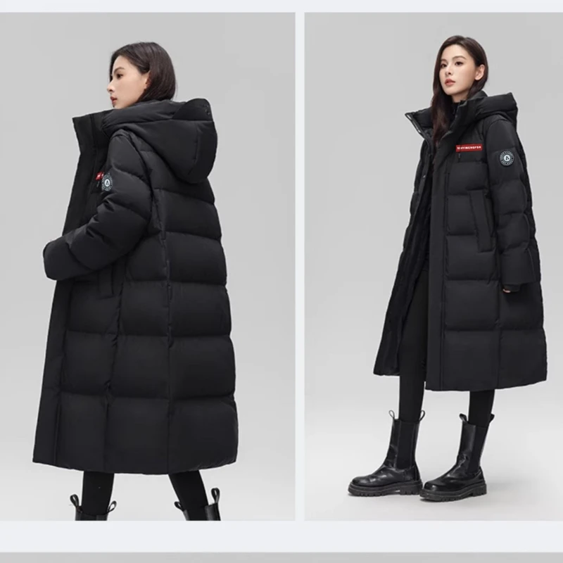 여성용 콜드 코트 파카, 슈퍼 핫 코트 재킷, 후드 롱 패딩 재킷, 저렴한 도매 여성 의류, 한국 패션, 겨울