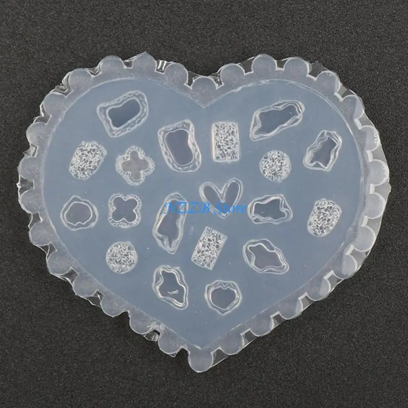 

T21F дизайн ногтей 3D силиконовая форма для резьбы акриловый УФ-гель для дизайна ногтей силиконовая форма Diy девушка леди для