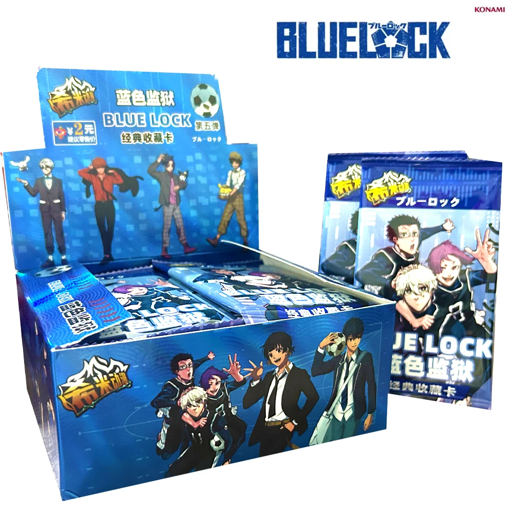 New BLUE LOCK Card Figures Photo Cards Blue Prison Series Rare Limited Edition Card Children\'s Toys Game Card