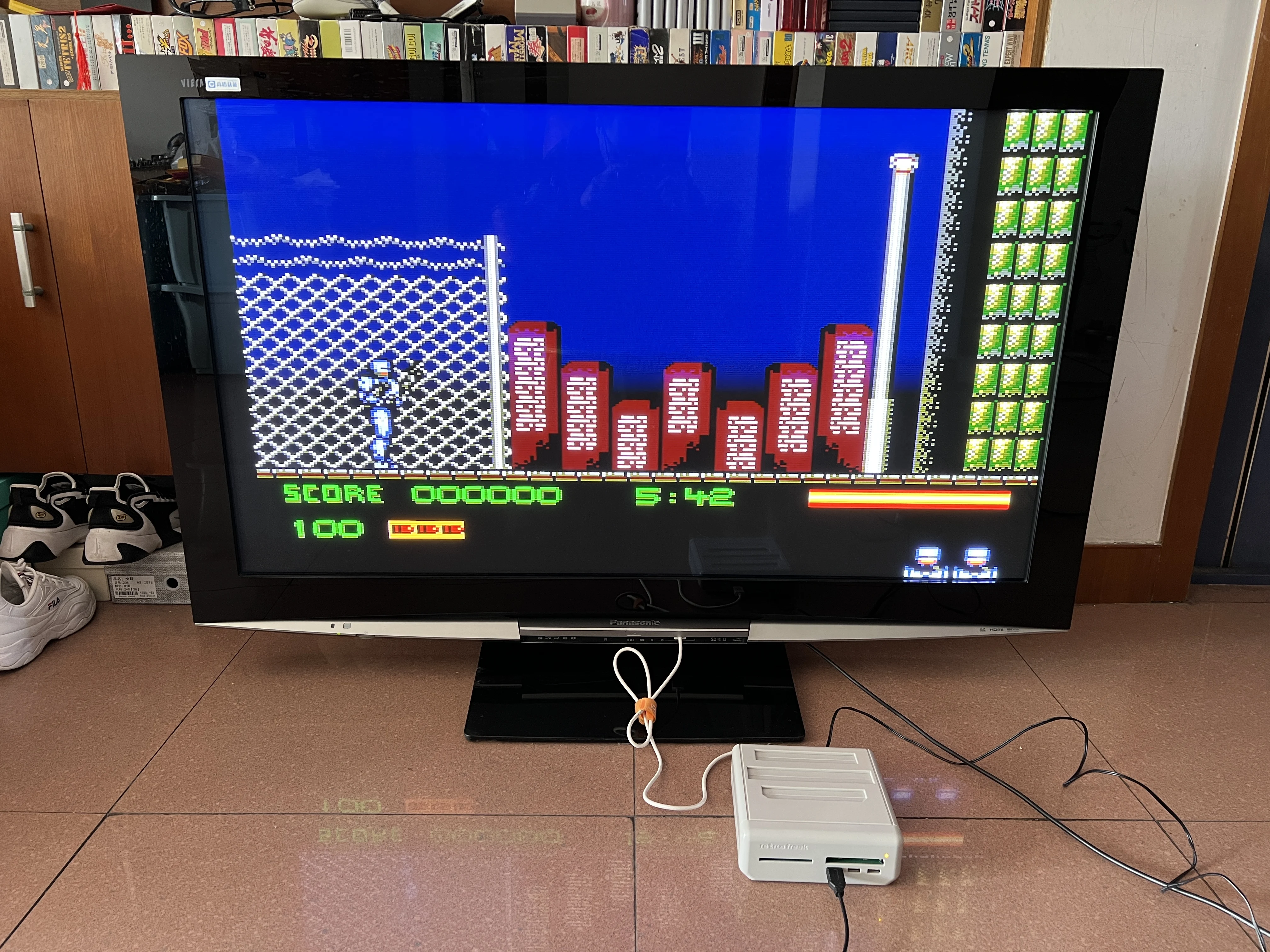 Sms-Gamecartridge: Robocop 3 (Usa-Versie! Engelse Taal!!)