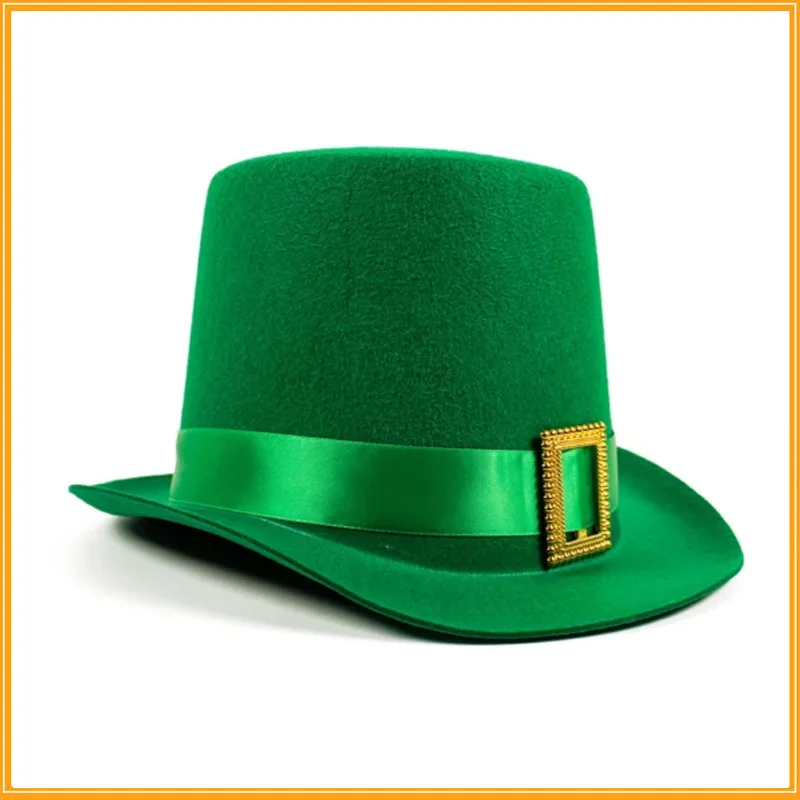 68UC StPatrick Day Glittering Bowtie Festival Decoration Irish National Day Props