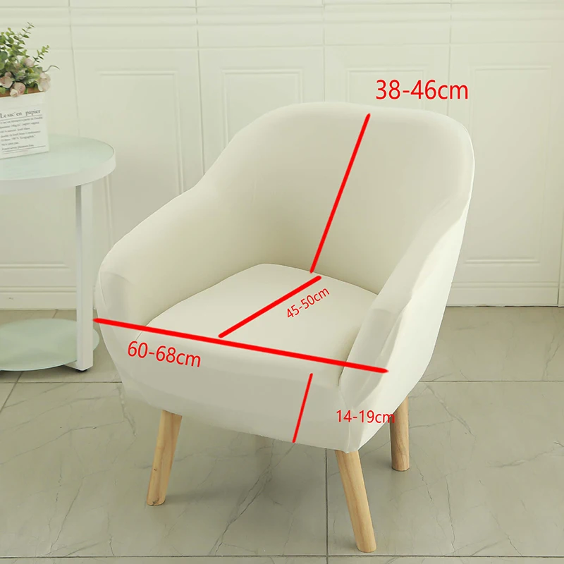 Waterproof Elastic Armrest Chair Cover - Stretch Fit Slipcover Anti-Scratch Pet Proof for Home Hotel Office Balcony Furniture