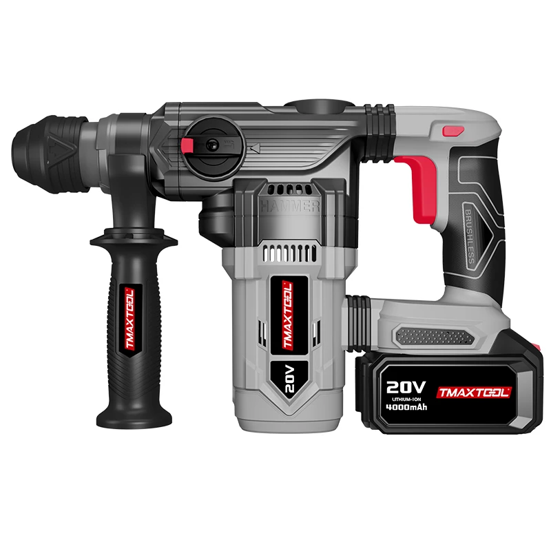 

Wholesale 20V 3 Functions Vibration Control Safety Clutch Heavy Duty SDS Rotary Power Hammer Drill