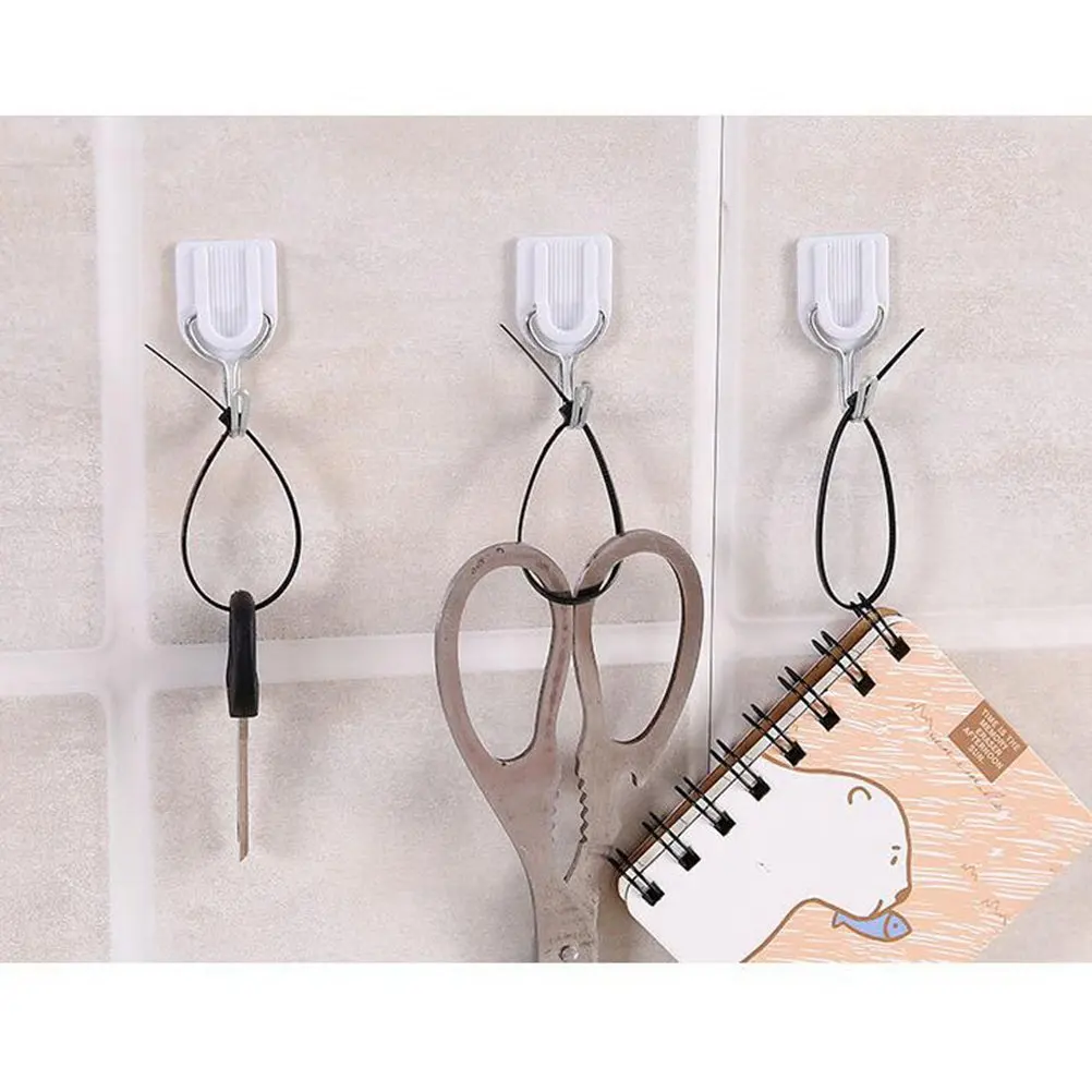 400Pcs High-Tensile Nylon Self-Locking Zip Ties Design Reusable Cord Organizer Ties for Home Office Wire Sorting