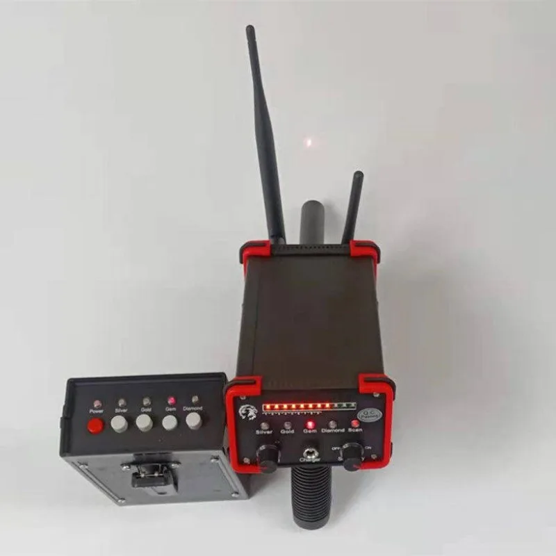 High-precision, visual detector, remote search