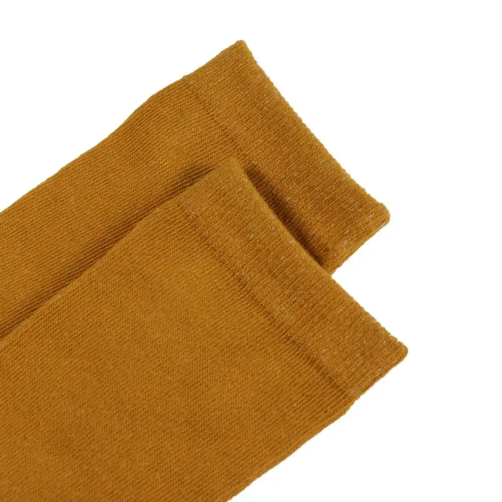 暖かいカジュアル JK 学生無地綿靴下女性ストッキングニーハイソックスふくらはぎ靴下