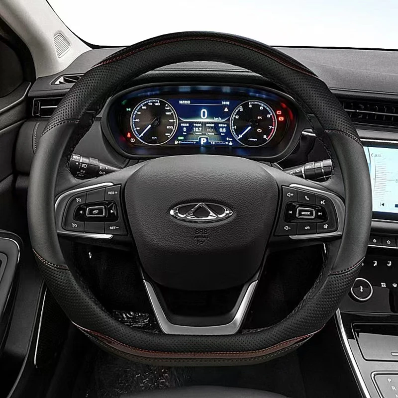 D شكل سيارة غطاء عجلة القيادة لشيري تيجو 5X 7 8 2020 -2023 3X 7 Plus 8 Plus Pro أريزو 5 Plus GT 2021 -2023 GX 2019-2023