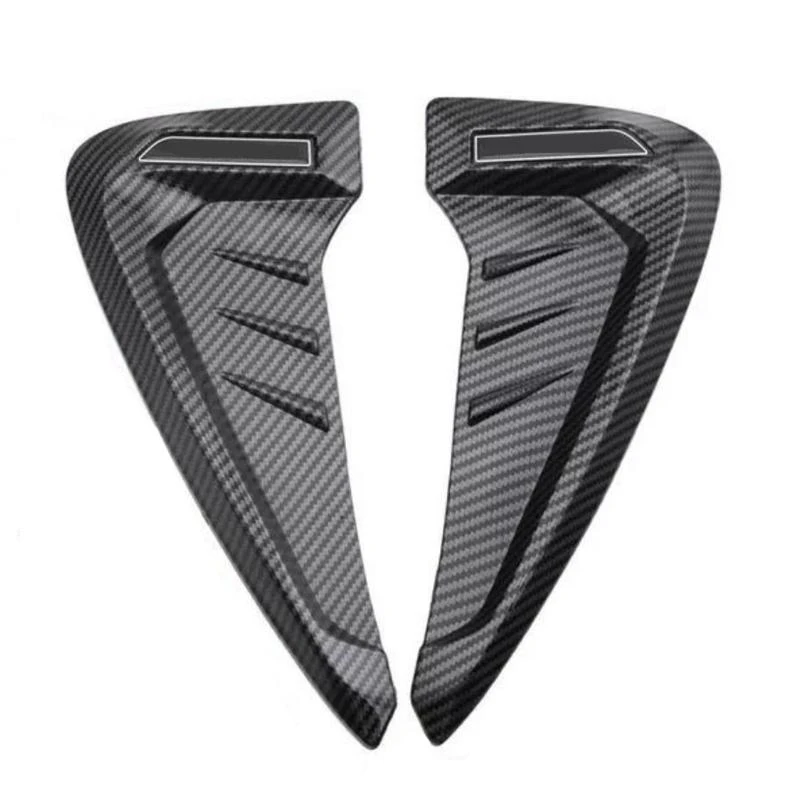 

2025 New 2 Pcs/Set Car Vent Hood Car Bonnet Air Grille Bonnet Vent Cover Sticker Easy Mounting