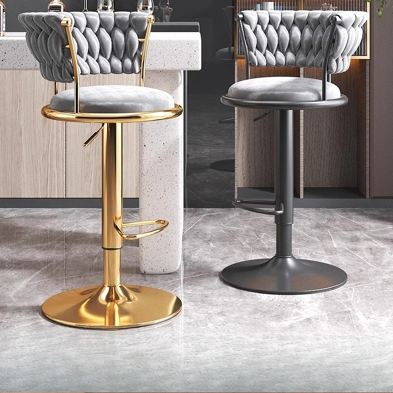 

Cute Heavy Duty Bar Stools High Leather Home Stainless Steel Bar Stools Acrylic Elegant Sgabello Da Bar Furniture Luxury