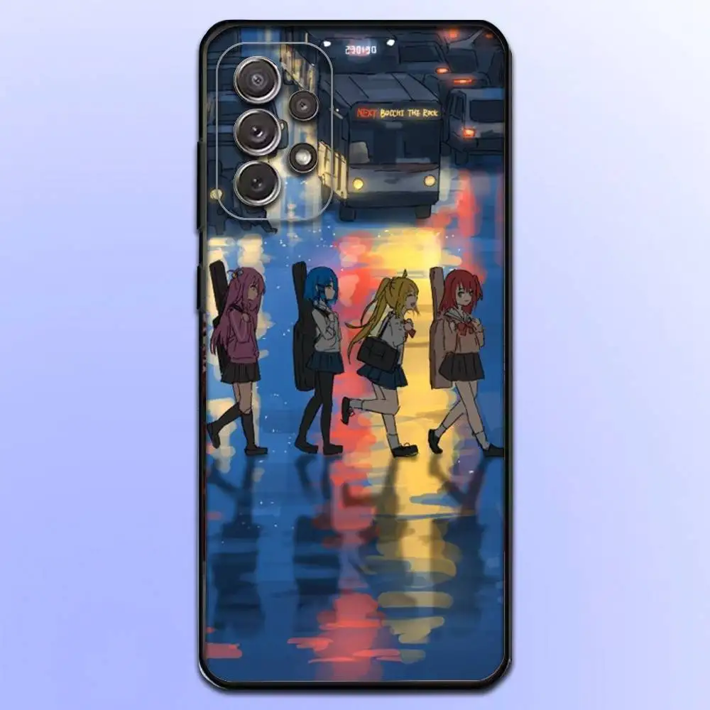 حافظة هاتف BanG Dream M-Mygo لهاتف سامسونج S25، S24، S21، S22، S23، S30، Ultra، S20، Plus، Fe، Lite، Note، 10,9,5G غطاء أسود