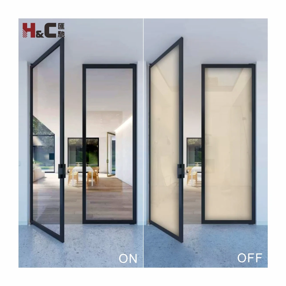 High clear Electronic Customized Privacy Glass Self Adhesive Pdlc Switchable Smart Film