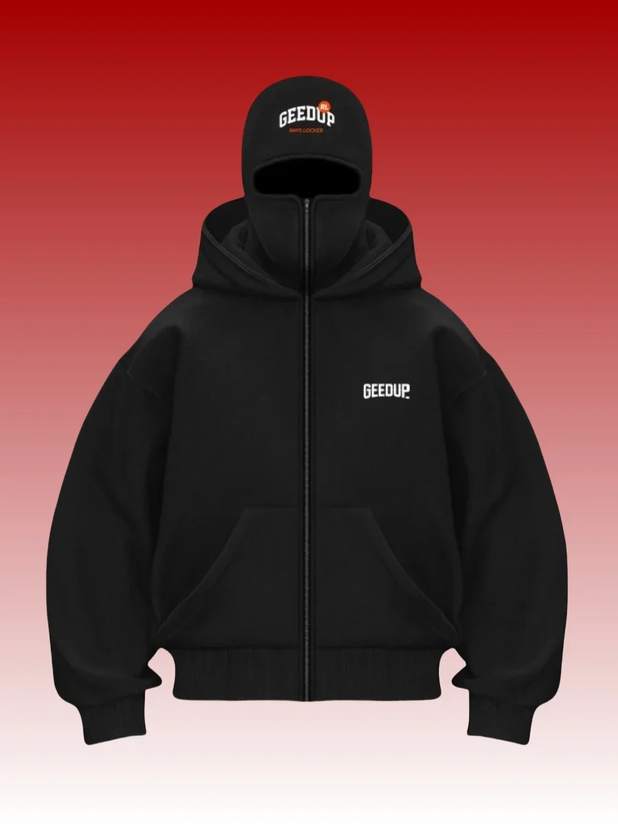 남성용 후드 및 지퍼가 달린 따뜻한 하이킹 재킷, 마스크 지퍼가 달린 커플 스포츠 코트 스타일, 가을과 겨울에 적합