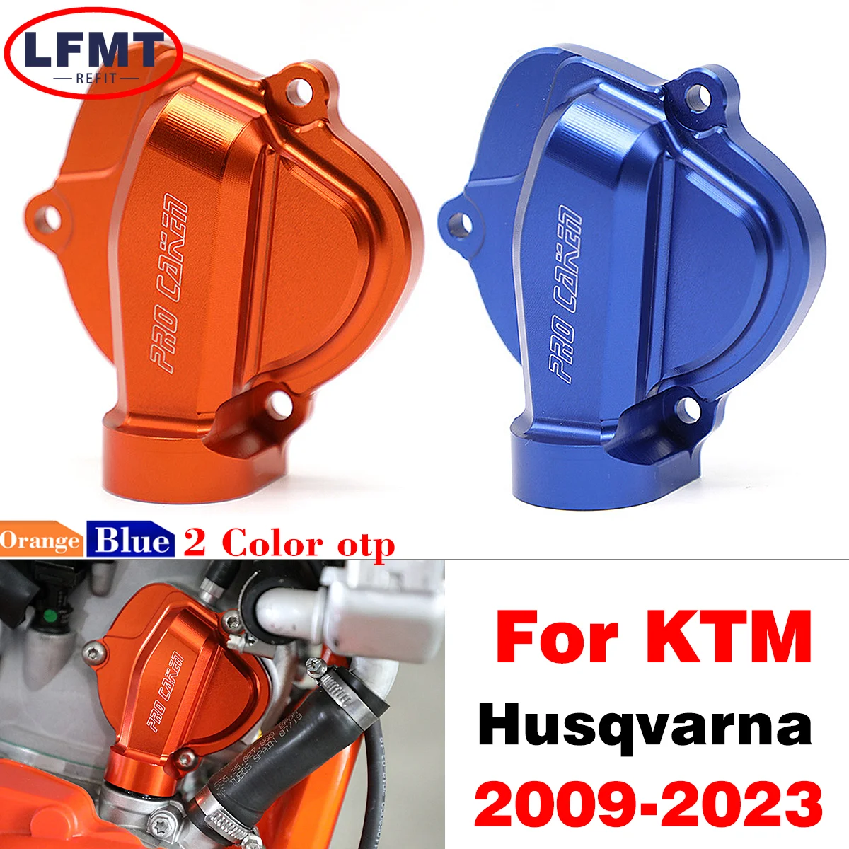 

For KTM 250 300 XC XC-W SX EXC Six Days TPI Motorbike Accessories Motorcycle CNC Exhaust Control Cover 2009-2020 2021 2022 2023