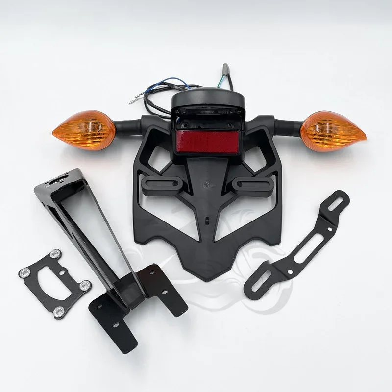 

Подходит для Yamaha YZF-R1 2009-2014 гг., заднее крыло, номерной знак, светильник, рамка, держатель, кронштейн YZF1000 YZF R1 2010 2011 2012 2013