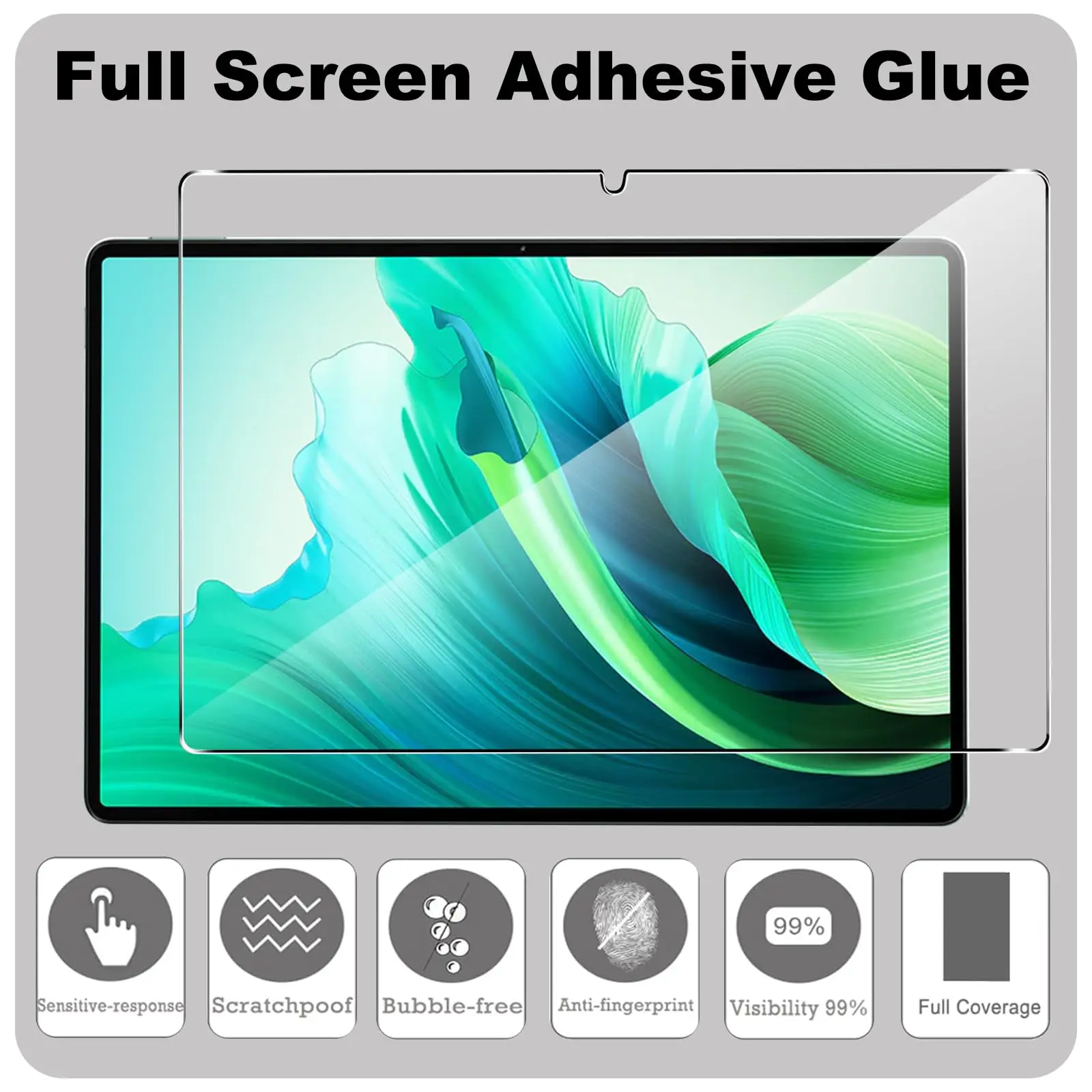 Screen Protector for OUKITEL OT8 11 inch 2024 Tempered Glass Film Impact-Protection  Anti-Shatter Anti-Scratch Clear Bubble Free