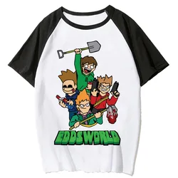 Eddsworld tshirt women summer Y2K t-shirts female harajuku designer clothes