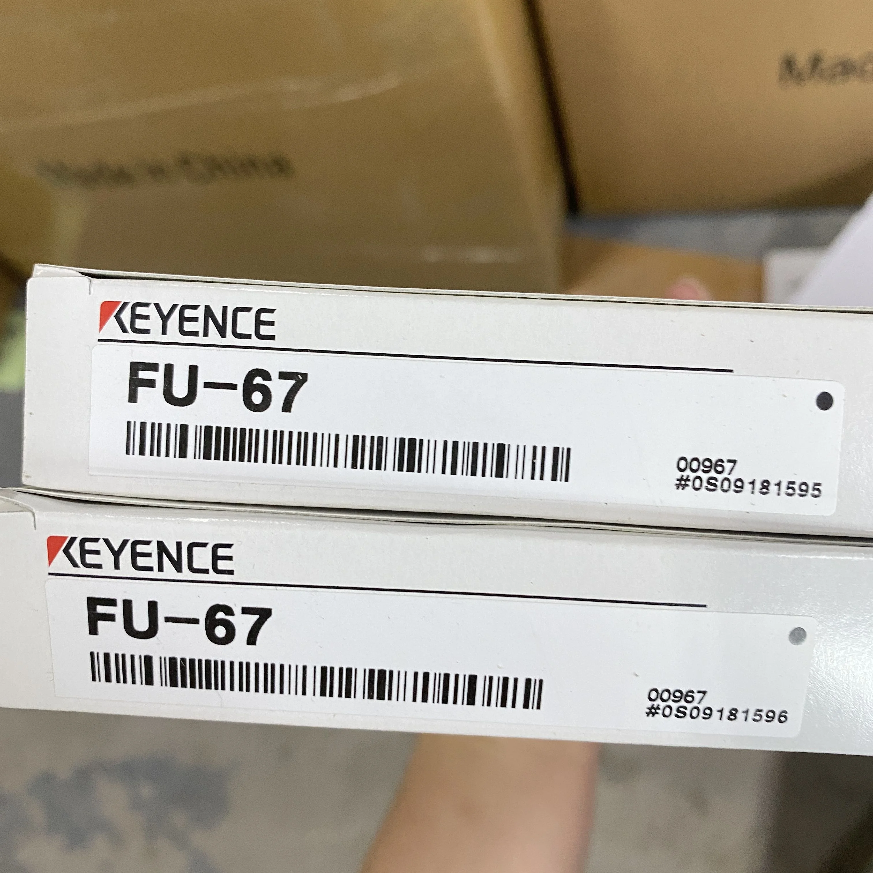 New & Original Keyence FU Series Fiber Optic Unit with Reflective Type Sensor Model FU-67 Electrical Equipment