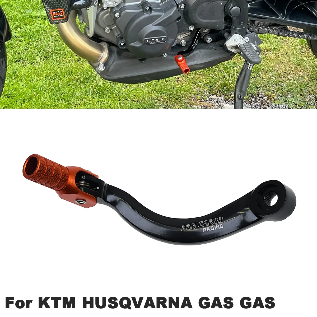 

Motorcycle CNC Aluminum Billet Gear Shifter Shift Lever For KTM 690Duke 690 Super Duke 2009-2017 Motocross Enduro Dirt Bike