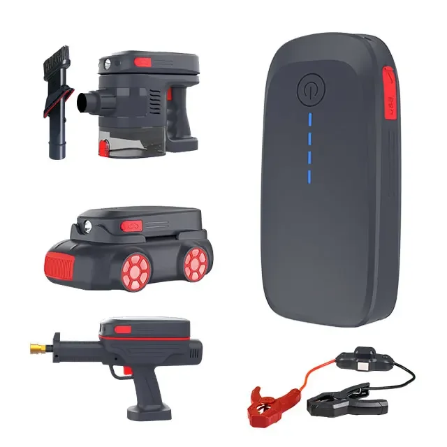 16000mAh Energy Capacitor High-Power 2-in-1 Battery Tester Multi Function Jump Starter