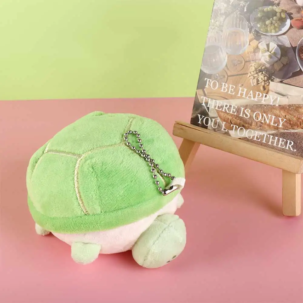 

Cartoon Design Tortoise Plush Pendant Squeeze sounds Sea Turtle Pendant Turtle Plush Keychain Personality Ugly