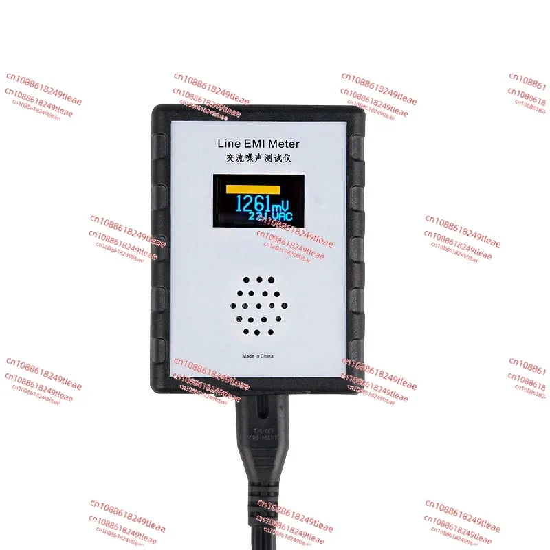 The Latest Display Mains Noise Tester EMI Measuring Instrument Broadband AC Power Supply Ripple Analyzer line EMI meter