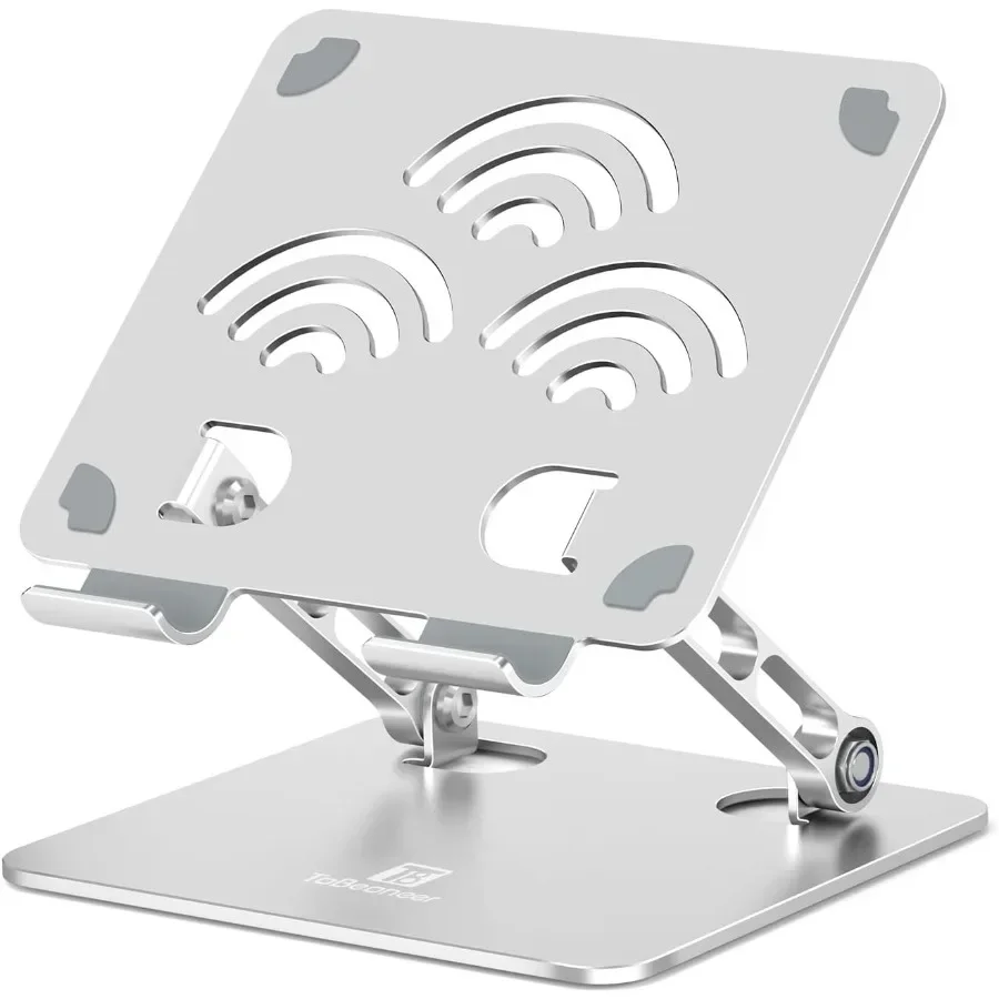 

Adjustable Tablet Stand for Desk Premium Aluminum Holder for iPads Tablets Kindles Switch Phones and All Devices up to 14 Inche