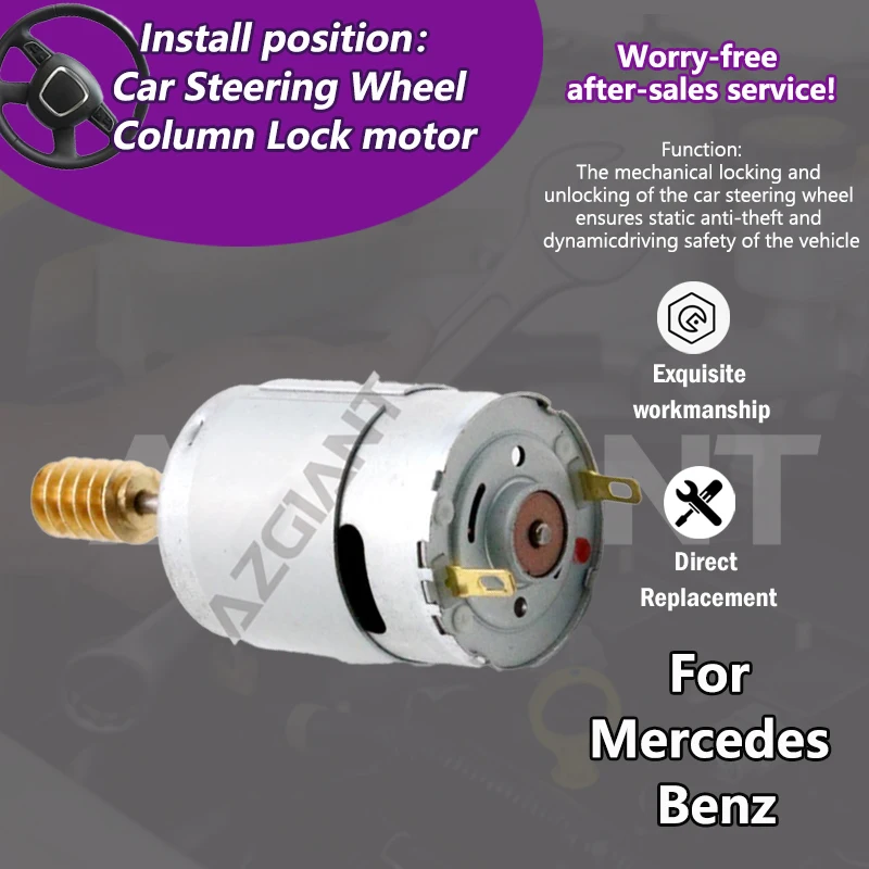

AZGIANT 13000 RPM For Mercedes Benz E-Class W211 E320 E350 E500/Vito Viano W639 Car Ignition Steering Column Lock motor maintain