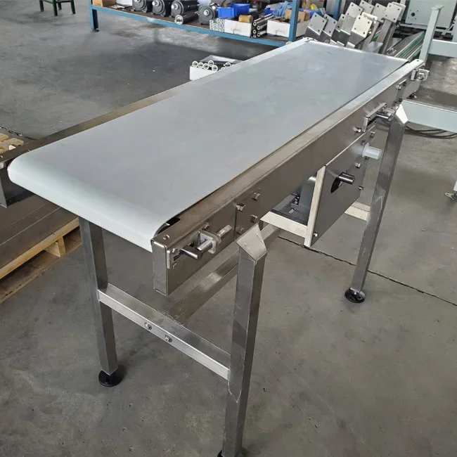 White Bule Green Color PVC PU Vegetables Cabbage Diced Green Pepper Use Belt Conveyor