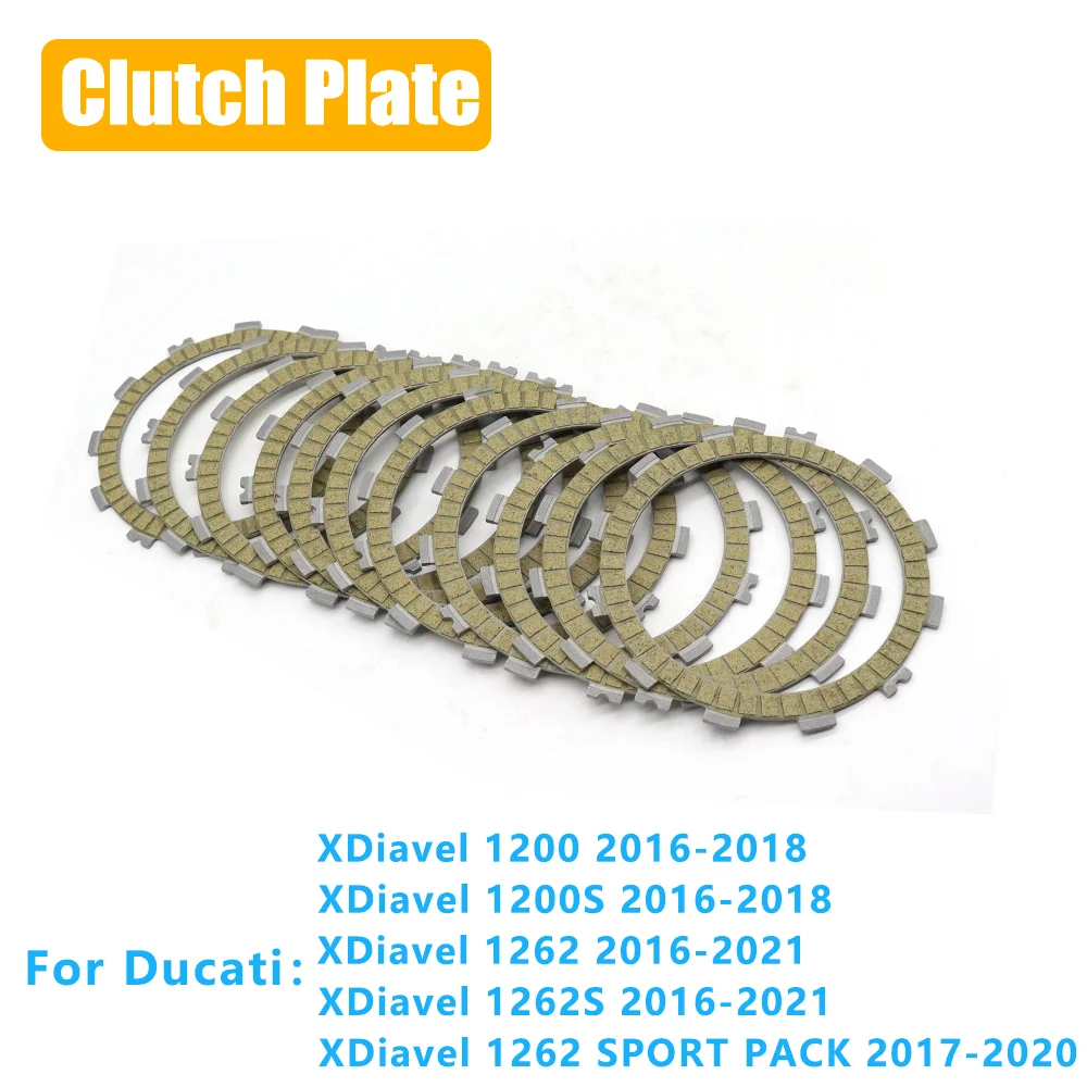 

Для Ducati XDiavel 1200S 1200 S 2016-2018 1262 S SPORT PACK 1262S 2016-2021 аксессуары для мотоциклов комплекты фрикционных дисков сцепления