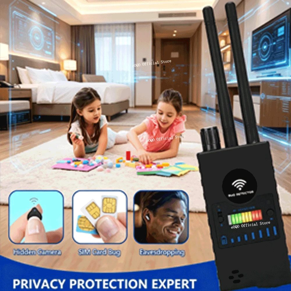 G529 Wireless RF Signal Detector Bug GPS Tracker GSM Audio Device Finder Anti Wiretapping Detector Anti Wiretapping Scanner G528