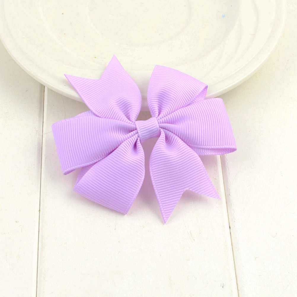

10Pcs Colorful Bow Hair Clips For Girls Women Lightweight Comfortable Hair Accessories Wedding Birthday Party Decoration
