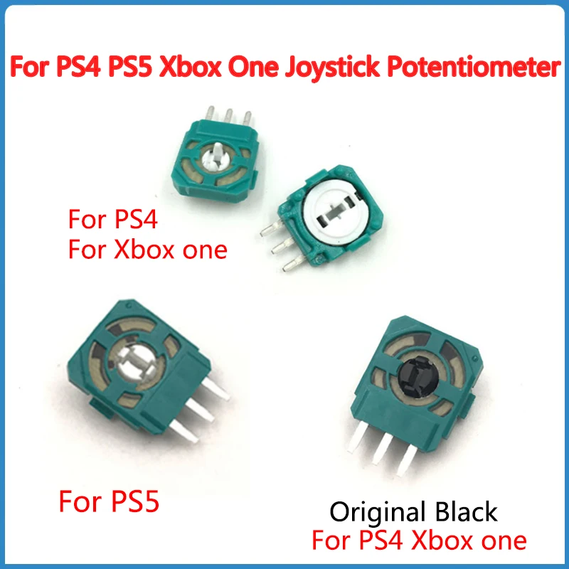 500Pcs Original For PS4 PS5 Xbox One Joystick Potentiometer For Slim Controller Joystick Potentiometer 3D Analog Side Buttons