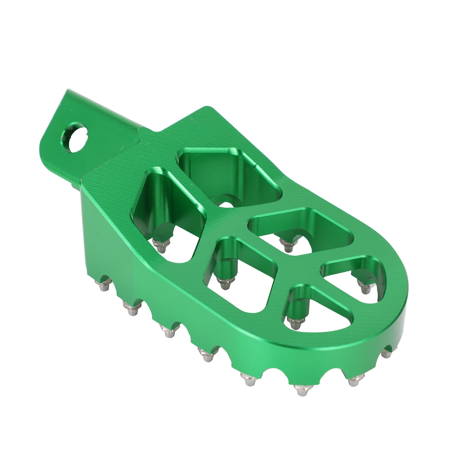 دراجة نارية عالمية Footpeg مسند القدمين الملونة الألومنيوم باستخدام الحاسب الآلي لهوندا CRF XR 50 70 110 M2R SDG DHZ SSR دراجة الطرق غير الممهدة الترابية الصغيرة #6