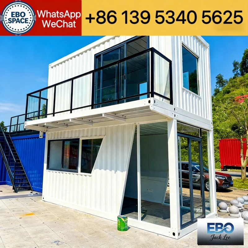 40ft Mobile House Expandable Box Folding House Made in China Factory Direct Low Cost Expandable Box House