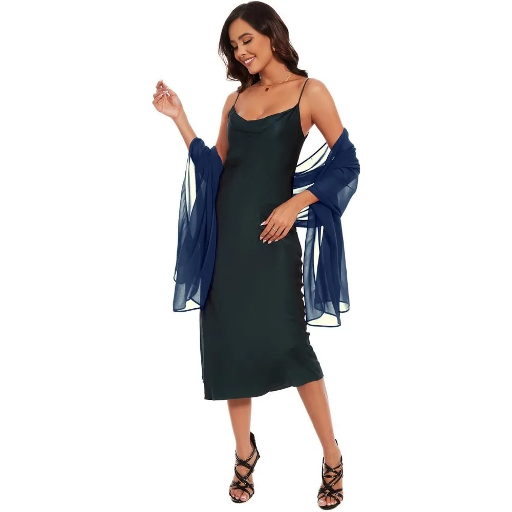 Shawls and Wraps for Women Evening Formal Dresses Chiffon Wedding Shawl Wraps  Scarve