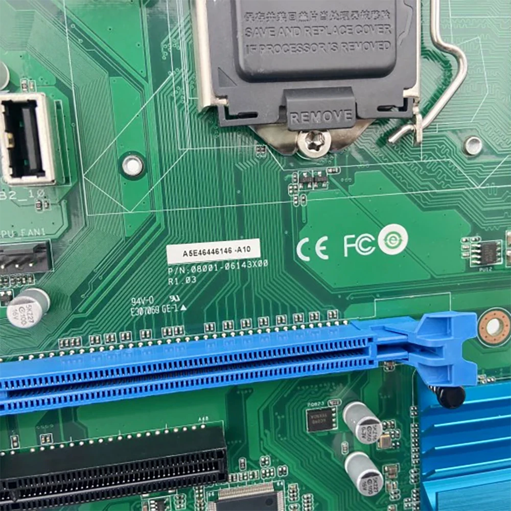 

A5E46446146-A10 IPC3000 Industrial Motherboard P/N08001-06143X00 H81