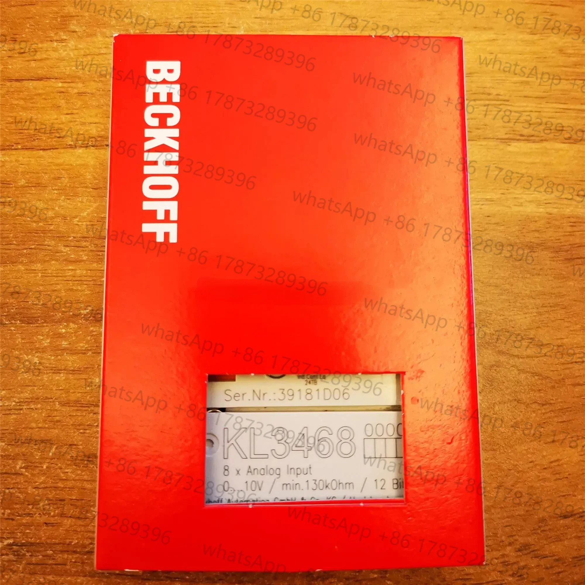 

Новый оригинальный BECKHOFF KL3468