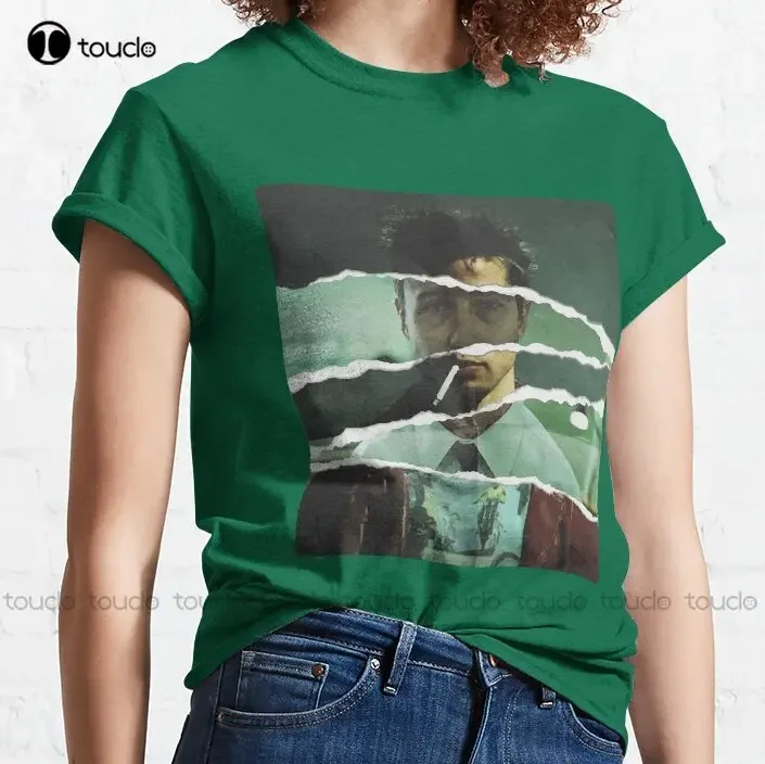 قتال نادي براد بيت الفيلم الكلاسيكي تي شيرت مخصص الكبار في سن المراهقة للجنسين الطباعة الرقمية تي شيرت مخصص هدية Xs-5Xl التي شيرت