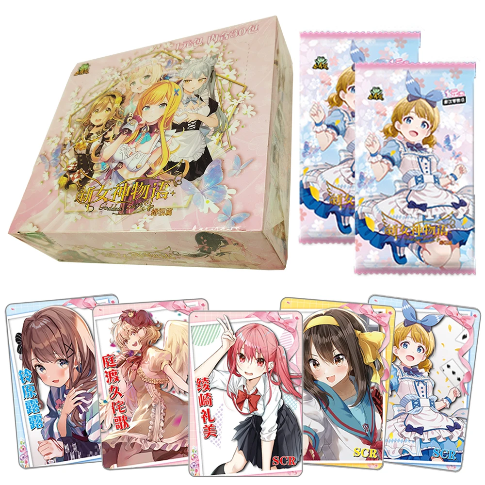 

Goddess Story Collection Card Attractive and Beautiful Anime Girls Limited Edition Character Card Exquisite Christmas Gifts Toys