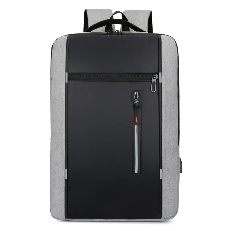 Men's Large Capacity Laptop Bag Backpack Waterproof Oxford Cloth Personalized Print Knapsack for Business Travel